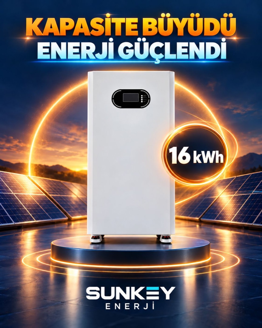 16 kWh enerji depolama çözümü